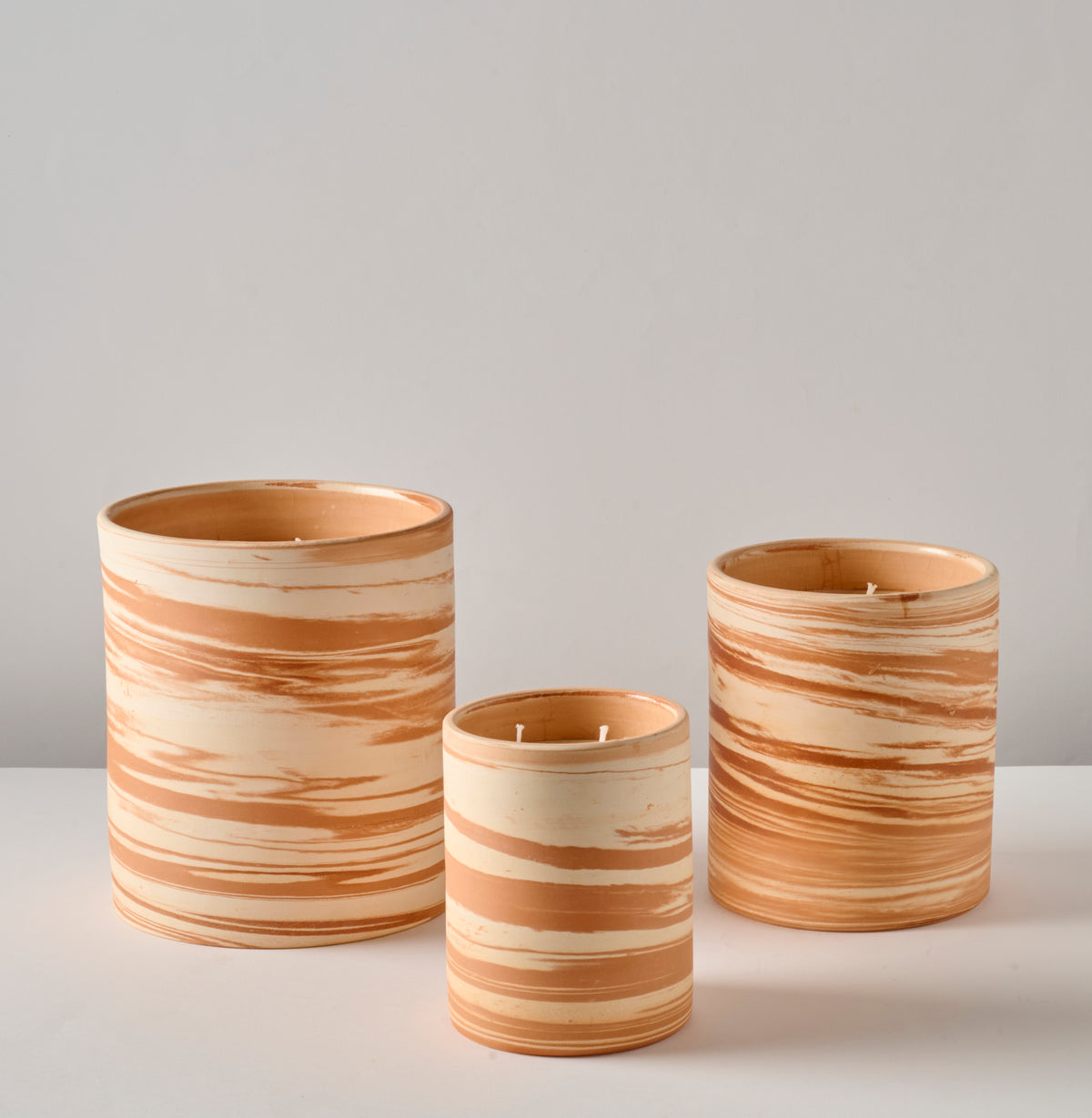 Sahara Pot geurkaarsen in terracotta